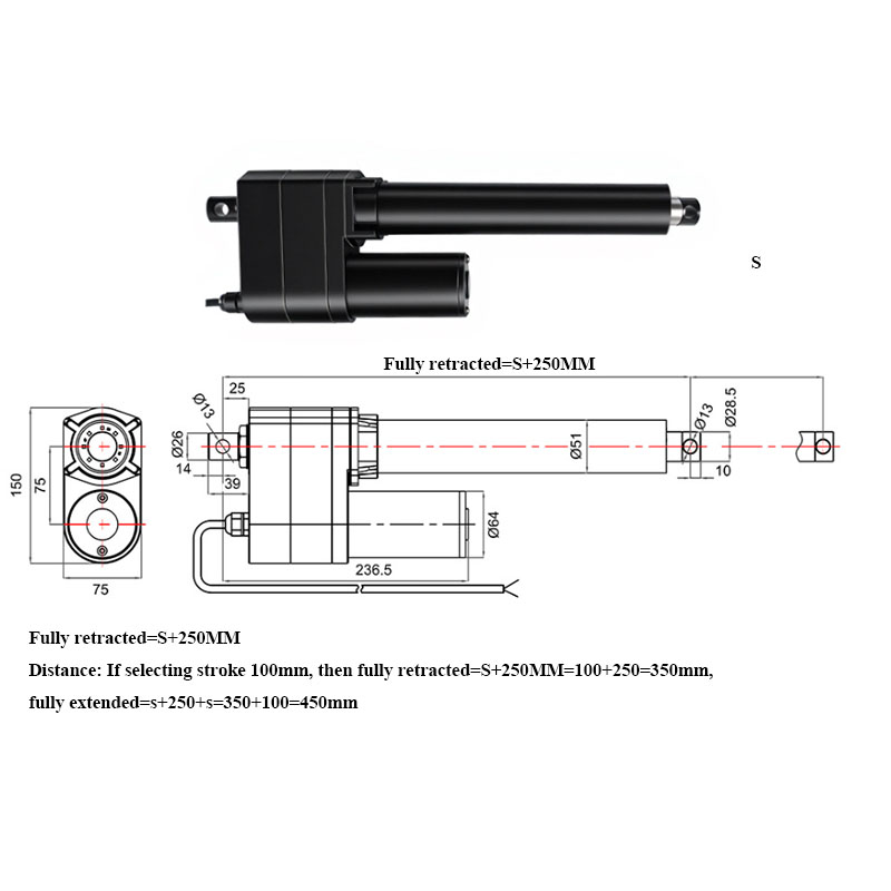 DC 12V 24V 7000N Linear Actuat - Fishing Rod Telescopic review and price